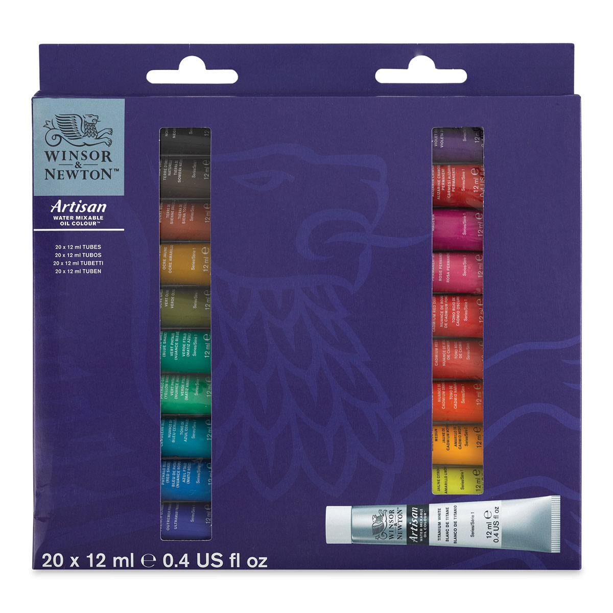 Winsor & Newton Cotman Watercolor Tube Set - Set of 20, Assorted Colors, 5  ml, Tubes 