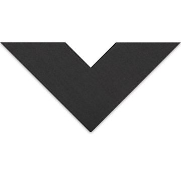 Open in modal - American Vintage Artcare Matboard - 32" x 40", Black Denim