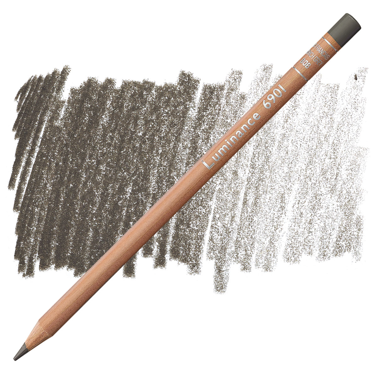 Caran d'Ache : Luminance 6901 : Color Pencil : French Grey 10%