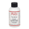 Angelus Acrylic Leather Paint - Flat White, 4 oz