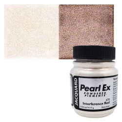 Jacquard Pearl-Ex Pigment - 0.50 oz, Interference Red
