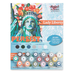 Paint The Town By Numbers Lady Liberty Kit