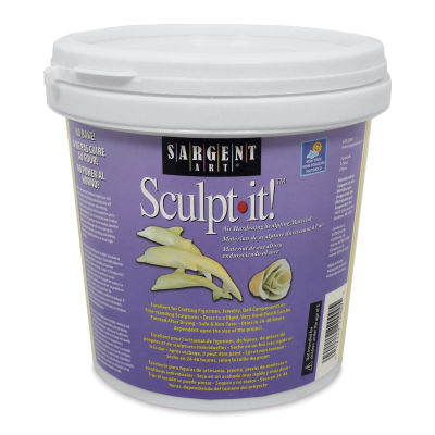 Sargent Sculpt-It Air-Hardening Clay - 2 lb