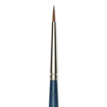 Open in modal - Silver Brush BelleAqua Brush - Round, Short Handle, Size 1, close-up