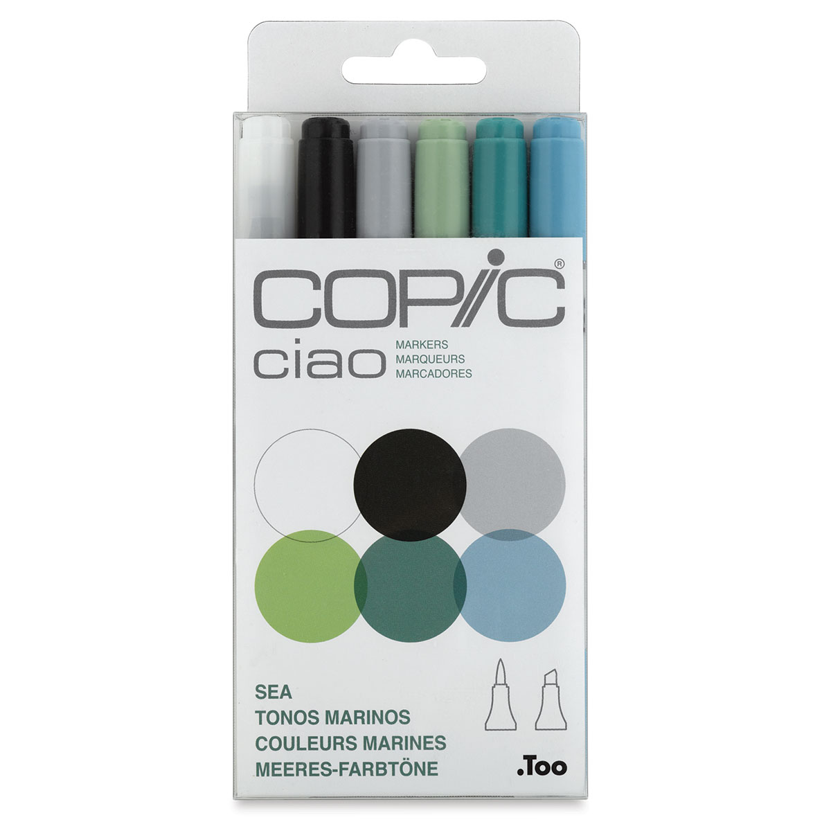 Copic Ciao 6 Marker Set - Portrait