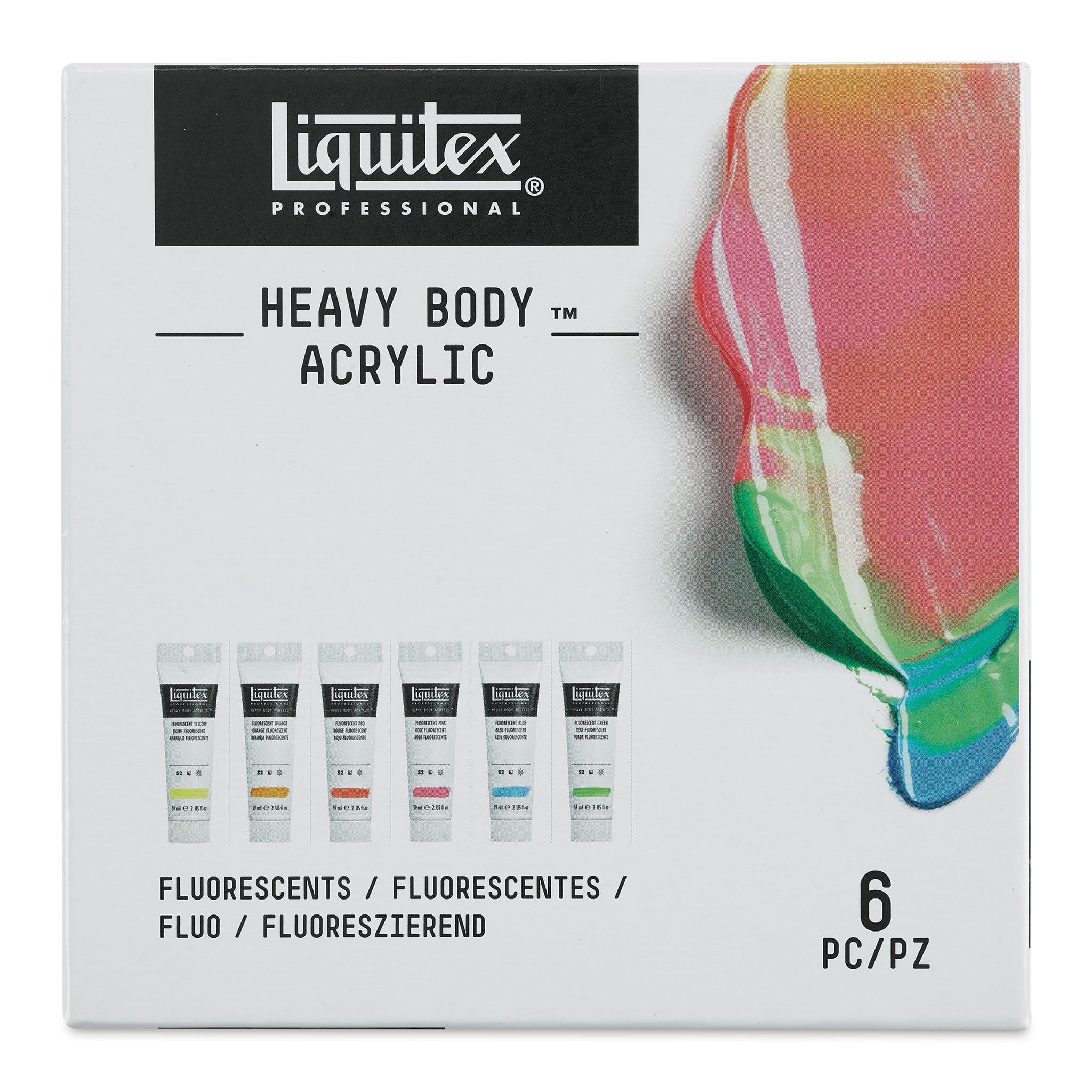 Liquitex Heavy Body Acrylic Sets Iridescent Set of 6