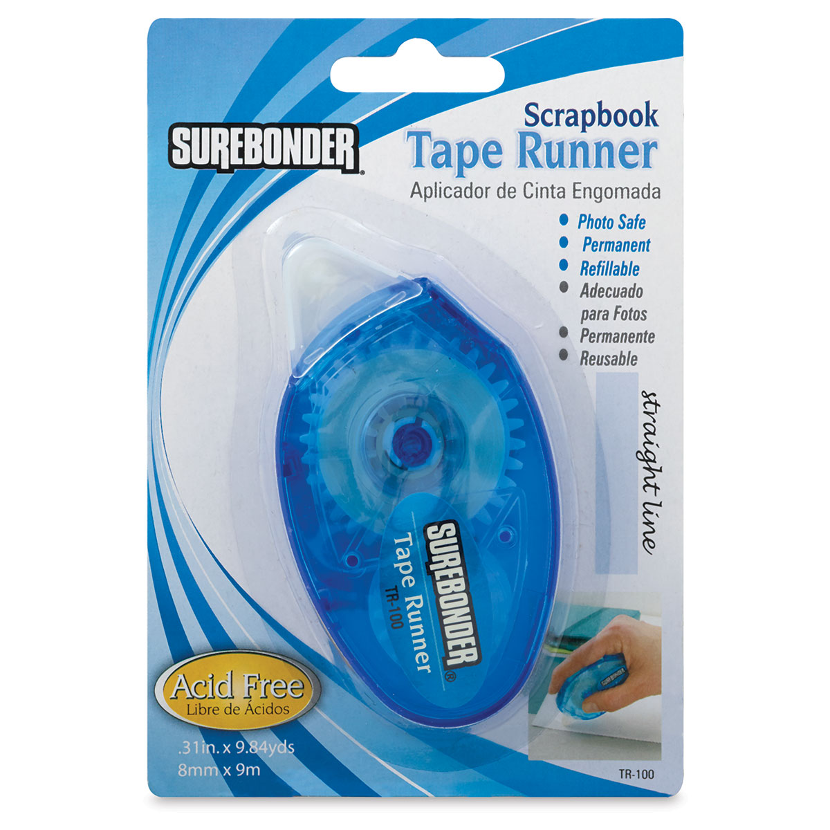 Surebonder Tape Runner - Dispenser, 8.75 yds