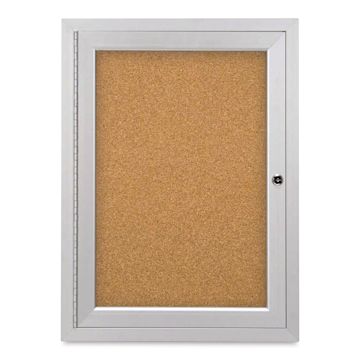Open in modal - Outdoor Cork Board - 18" x 24", 1 Door