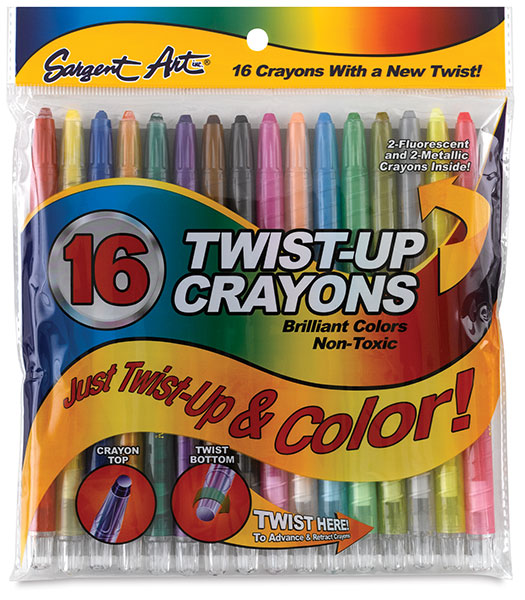 Sargent Art Twist-Up Crayon Sets
