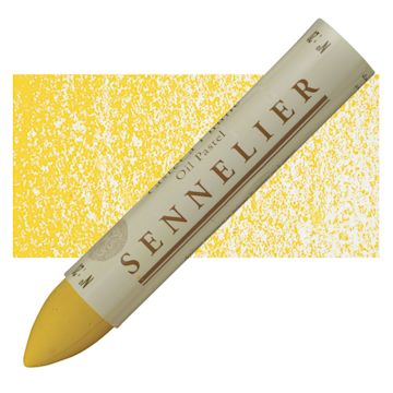 Open in modal - Sennelier Oil Pastel Grand - Yellow Deep oil pastel and swatch