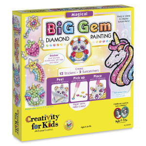 Faber-Castell Big Gem Diamond Painting Set - Magical Characters