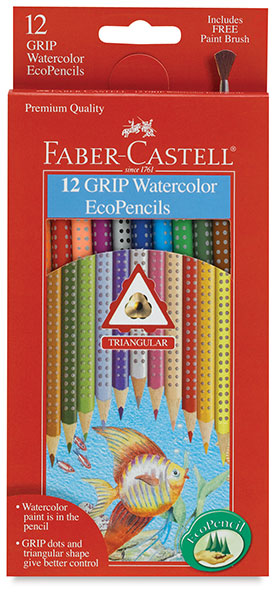 Faber Eco Pencil Watercolor 12pk - Kidstop toys and books