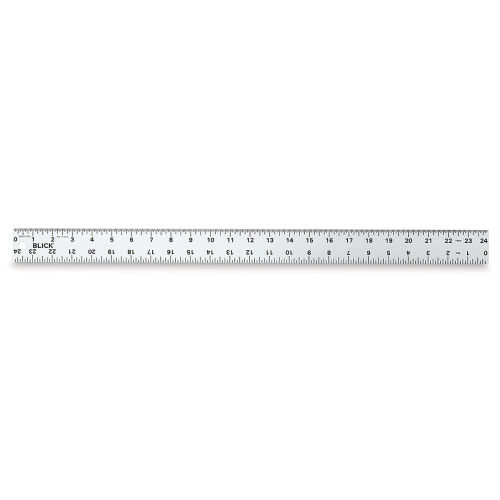 Blick Aluminum Straightedge Ruler - 24