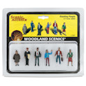 Woodland Scenics Model Scenery - Standing Scale People, Pkg of 6, 1/4"