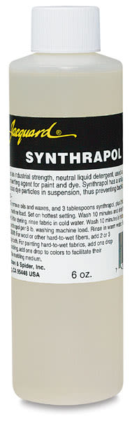 Jacquard Synthrapol Detergent - Front of bottle of Detergent shown
