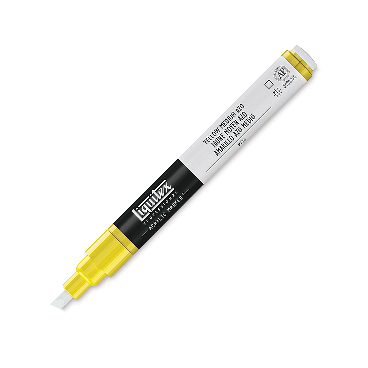 Liquitex Professional Acrylic Marker Yellow Medium Azo 2mm