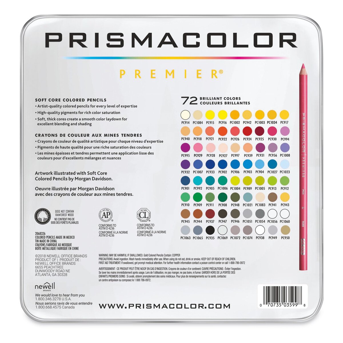 Prismacolor Premier Colored Pencil - Permanent Red