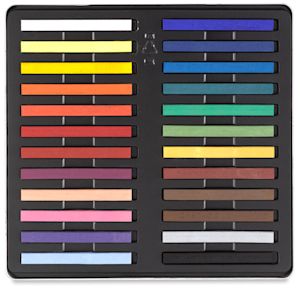 Pasteles Al Oleo Cretacolor Hard Pastel Tin Set - 24 Colores Profesionales Para Artistas Lápices Pastel Faber Castell
