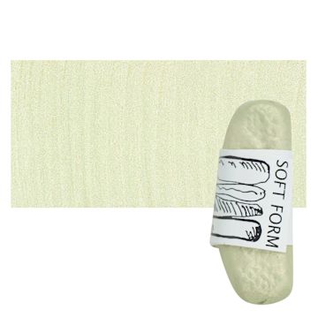 Open in modal - Townsend Artists' Soft Form Pastel - Metallic Green Gold Medium pastel and swatch
