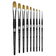Trekell Synthetic Golden Taklon Brushes