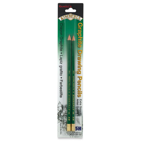 General's Kimberly Graphite Pencils Set - Art Pencil Kit, Pkg of 5