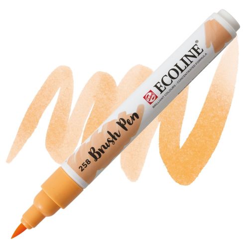 Set of 5 Royal Talens Ecoline Liquid Watercolour Drawing Brush Pens -  Autumn