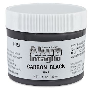 Open in modal - Akua Intaglio Ink - Carbon Black, 59 ml