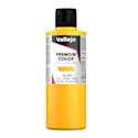 Vallejo Premium Airbrush Colors - 200 ml, Fluorescent Golden Yellow