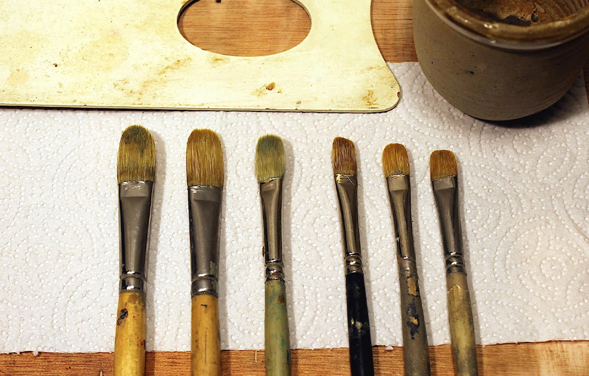 How to Restore Worn Brushes BLICK Art Materials