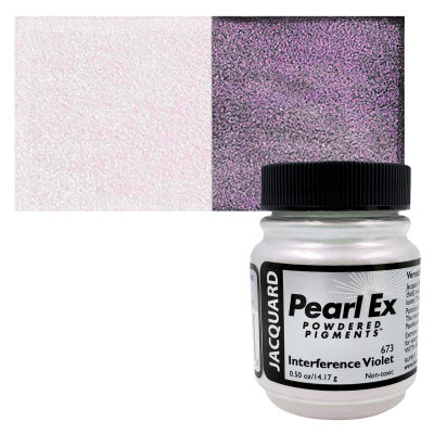 Jacquard Pearl-Ex Pigment - 0.50 oz, Interference Violet