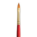 Princeton Heritage Sable Brush - Cats Tongue, Short Handle, Size 6