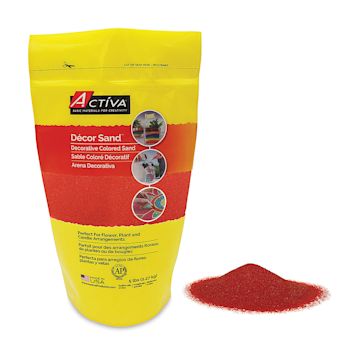 Open in modal - Activa Sand - Bright Red, 5 lb