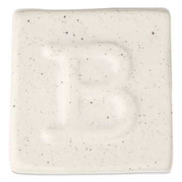 Open in modal - Botz Pro Glaze - Pyrite White, 200 ml sample fired to 1050°C / 1922°F