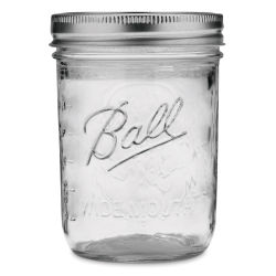 PA Ball Jars - Wide Mouth Jar, 16 oz