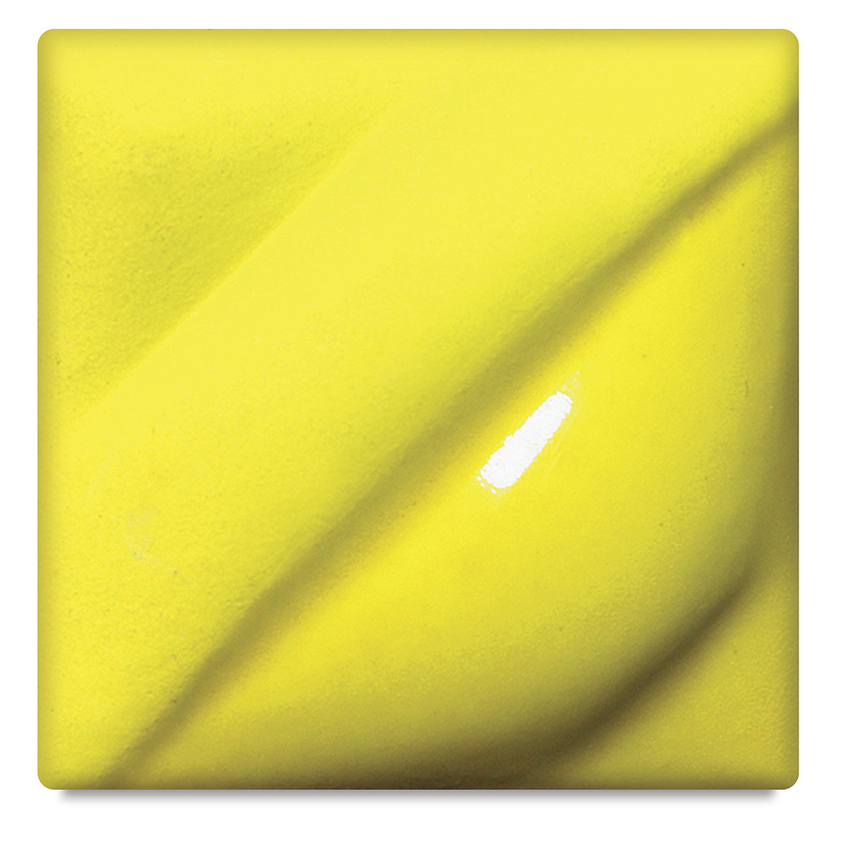 Amaco Velvet Lead-Free Non-Toxic Semi-Translucent Underglaze 1 Pint Intense Yellow