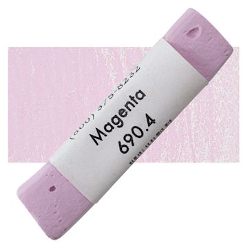 Open in modal - Great American Handmade Pastel - Magenta 4, 690.4 pastel and swatch
