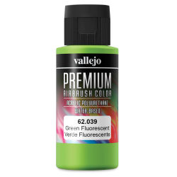 Vallejo Premium Airbrush Colors - 60 ml, Fluorescent Green