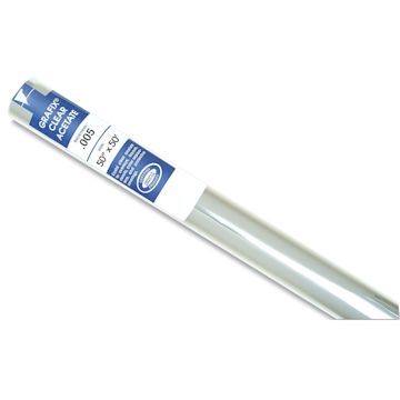 Open in modal - Grafix Clear Acetate - 50" x 50 ft x .005", Roll