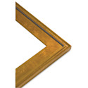 Blick Simplon Econo Wood Frame - 8" x 10" x 3/8", Gold Leaf/Red