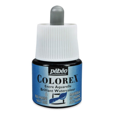 Pebeo Colorex Ink - 45 ml, Navy Blue