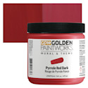 Golden Paintworks Mural and Theme Acrylic Paint - Pyrrole Red Dark, 16 oz, Jar