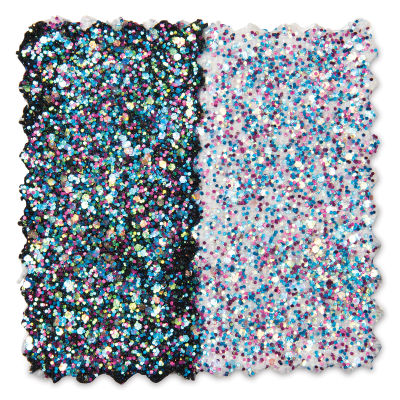 Plaid Fabric Creations Fantasy Glitter Fabric Paint - Galaxy, 2 oz
