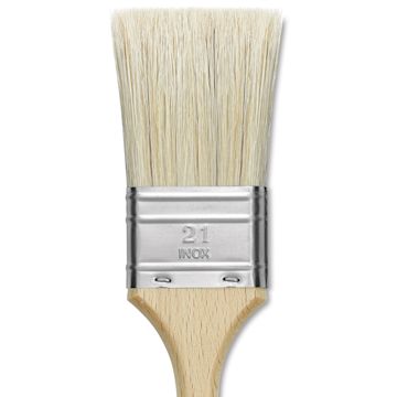 Open in modal - Escoda Natural Chungking Bristle Brush - Triple Thickness, Size 21