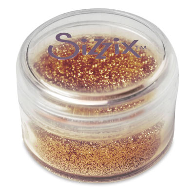Sizzix Biodegradable Fine Glitter - Caramel Toffee, 12 grams, Pot