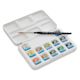Van Gogh Watercolors Set - Shades of Nature Set of 12 Pans, inside package view