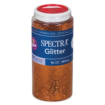 Open in modal - Spectra Sparkling Crystals Glitter - 16 oz, Orange