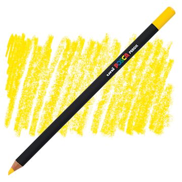 Open in modal - Posca Colored Pencil - Yellow pencil and swatch