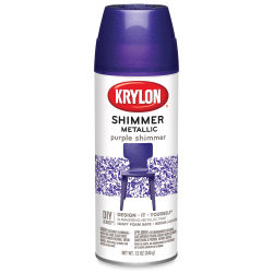 Krylon Shimmer Metallic Spray Paint - Purple, 11.5 oz can