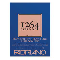 Fabriano 1264 Bristol Pad - 9" x 12", Smooth