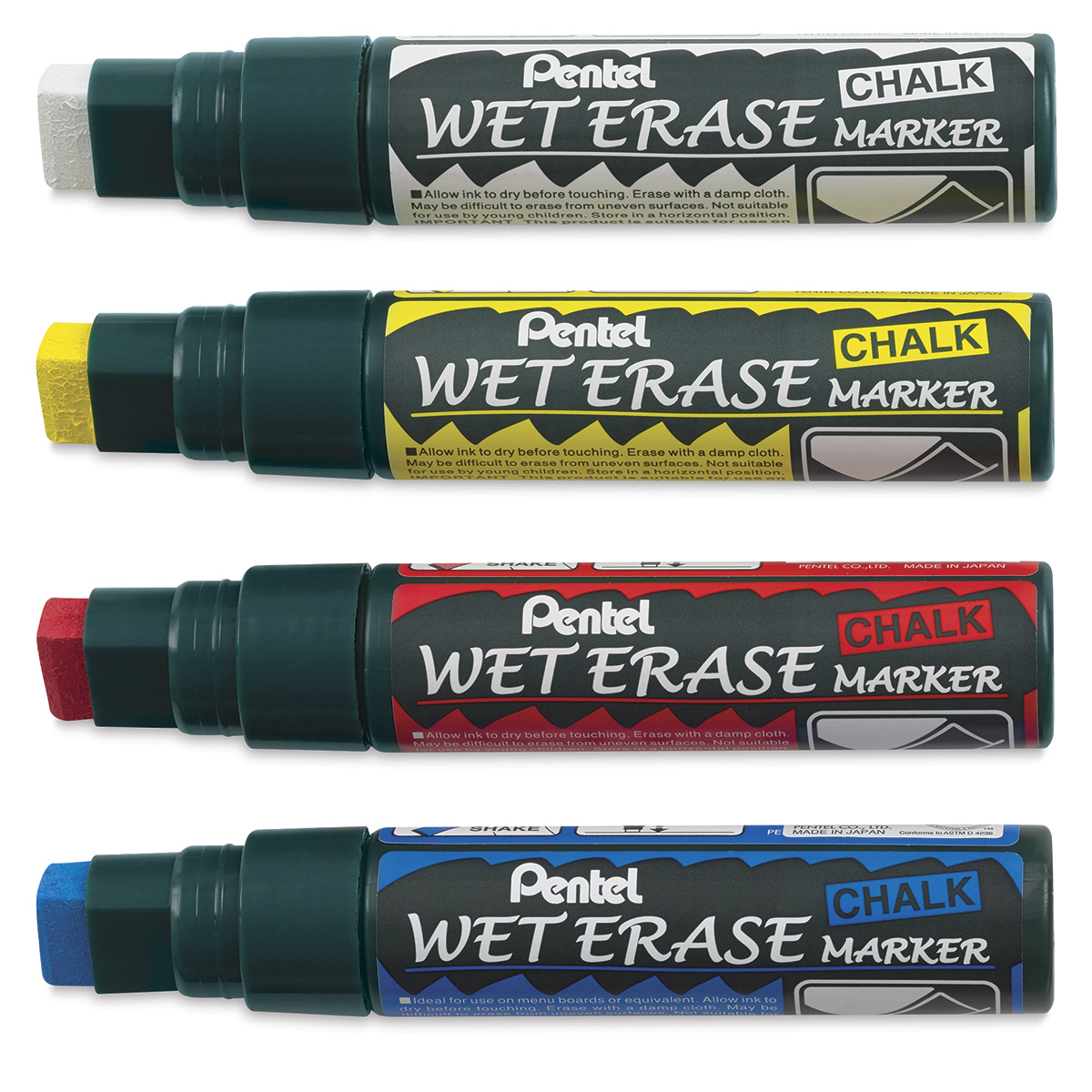 Pentel Wet Erase Chalk Markers